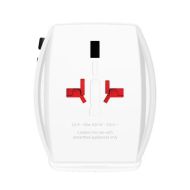 Skross универсален адаптер 220V , 30W, бял