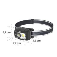 HAMA Фенер Челник/ LED "HL500-C", USB-C, 4 Режима