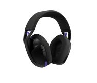 Геймърски безжични слушалки Logitech G321 Lightspeed, Микрофон, Черни