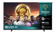 Телевизор Hisense 43" E7Q, 4K Ultra HD 3840x2160, QLED, Quantum Dot, HDR 10+, HLG, Dolby Vision, Light Sensor, Smart TV, WiFi 5GHz, WiFi Direct, BT, Anyview Cast, 3xHDMI, 2xUSB, LAN, CI+, DVB-T2/C/S2, Black