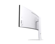 Монитор LG 49U950A-W, 49" 32:9 Curved UltraWide Dual QHD 5K 5120x1440 NANO IPS 1ms MBR, 144 Hz, 5ms, 400 cd/m2, 1000:1, HDR400, DCI-P3 98%,  USB Type-C, PD 90W, FreeSync, G-SYNC, PIP, 2 PBP, HDMI, DisplayPort, Speacer 2ch 10W, Tilt, Height, Swivel, Tiltan