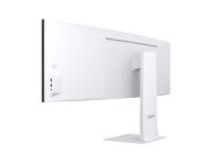 Монитор LG 49U950A-W, 49" 32:9 Curved UltraWide Dual QHD 5K 5120x1440 NANO IPS 1ms MBR, 144 Hz, 5ms, 400 cd/m2, 1000:1, HDR400, DCI-P3 98%,  USB Type-C, PD 90W, FreeSync, G-SYNC, PIP, 2 PBP, HDMI, DisplayPort, Speacer 2ch 10W, Tilt, Height, Swivel, Tiltan