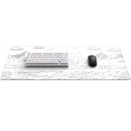 Геймърски пад Dark Project - Nostra White XL