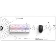 Геймърски пад Dark Project - Terra Nova White XL
