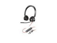 HP Poly Blackwire 3320 Stereo Microsoft Teams Certified USB-C Headset +USB-C/A Adapter