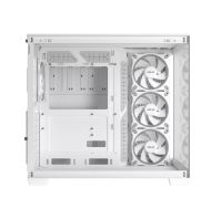 Кутия ASUS A32 PLUS Tempered Glass + 4 ARGB Вентилатора - White