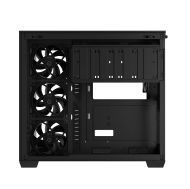 Кутия ASUS A32 PLUS Tempered Glass + 4 ARGB Вентилатора - Black