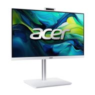 Настолен компютър - всичко в едно Acer Aspire C24-A, 23.8'' FHD IPS AiO 120Hz Intel Core i5-13420H (up to 4.60GHz, 12MB), 16GB DDR4 (1 slot free), 1TB SSD, no DVD, Intel UHD, HDMI, USB 3.2, USB 2.0, Type-C, RJ-45, WiFi 6E, Glan, SD reader, Ergo stand, Cam