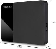 Външен диск Toshiba 2.5" 2TB Canvio Ready 2020 , USB 3.2 Gen 1