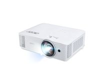 Мултимедиен проектор Acer Projector S1387, DLP, Short Throw, WXGA (1280x800), 4000 ANSI Lumens, 20,000:1 Dynamic Black, HDMI 3D Ready, 2? HDMI (1.4b), DC Out (5V/1A, USB-A), RS232, Speaker 16W, Bluelight Shield, 3.1 kg, 3Y, White