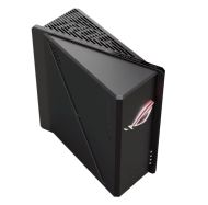 Рутер Asus Gaming Wireless Router ROG Strix GS-BE18000, Tri-Band, 320MHz bandwidth & 4096-QAM, Quad-Core 2.6GHz CPU, 256MB/2GB Flash/RAM, 8 x 2.5G port, AiProtection Pro, open NAT, VPN Fusion, 8 x SSIDs, IPTV, MU-MIMO, Beamforming, RGB, AiMesh