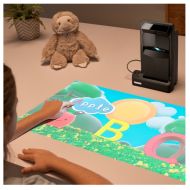 Мултимедиен проектор Acer Projector PD1520Us, DLP, Portable Ultra Short Throw, FHD (1920x1080), 500 ANSI Lum(2000 LED Lum), 1x, 10,000:1, Interactive Module, Smart PJ, Auto Focus, HDMI 2.0, USB-A, Audiox1, DC out x2, Speakers 2x3W, LED life up to 30,000h,