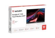 Монитор Verbatim Portable 14" FHD Touch Monitor LIGHT