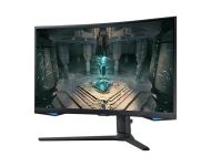Монитор Samsung 27BG650 27" Odyssey G6 Smart, Curved 1000R, VA, 240 Hz, 1 ms GTG, 2560x1440, 350 cd/m2, 2500:1 Contrast, Eye Saver, Flicker Free, AMD FreeSync Premium Pro, DP 1.4, 2xHDMI 2.1, 2xUSB, Wi-Fi, Bluetooth, Speakers, Tizen, Black