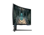 Монитор Samsung 27BG650 27" Odyssey G6 Smart, Curved 1000R, VA, 240 Hz, 1 ms GTG, 2560x1440, 350 cd/m2, 2500:1 Contrast, Eye Saver, Flicker Free, AMD FreeSync Premium Pro, DP 1.4, 2xHDMI 2.1, 2xUSB, Wi-Fi, Bluetooth, Speakers, Tizen, Black