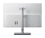 Настолен компютър - всичко в едно Acer Aspire C24-195ES, 23.8" FHD (1920x1080) AiO non touch, Intel Core Ultra 7 155U (up to 4.80GHz, 12MB), 16GB DDR5, 512GB + 1TB SSD M.2, no DVD, Intel Graphics, Kbd & Mouse Wireless, RJ-45, WiFi AX & BT, Height Adj., Wi