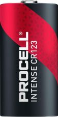 Батерия литиева индустриална CR123 3V  10 бр. в опаковка PROCELL INTENSE DURACELL /цена за 10 бр. батерии/