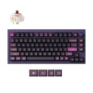 Безжична механичка клавиатура Keychron Q1 MAX Gateron Jupiter Brown Switch - Purple