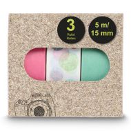 HAMA Хартиено тиксо за снимки, 1.5x500 см, различни мотиви, в комплекти от 3 бр