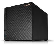 Мрежов сторидж Asustor AS1204T, 4 bay NAS, Realtek RTD1619B, Quad Core, 1.7 GHz, 1GB DDR4 (not expandable), 2.5GbE x1, 3 x USB 3.2 Gen 1, WOW (Wake on WAN), System Sleep Mode, Black