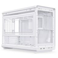 Кутия Lian Li DAN A3-mATX Wood Edition White, Tempered Glass, Micro Tower