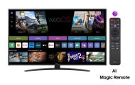 Телевизор LG 50NANO81A3A, 50" 4K HDR Smart Nano Cell TV, 3840x2160, DVB-T2/C/S2, AI Alpha 7, HDR 10 PRO, webOS 25, ThinQ AI, VRR, ALLM, HGiG, WiFi, Clear Voice, AI Upscaling, Bluetooth, Hdmi e-ARC , CI, LAN, AirPlay2, Chromecast, 2 Pole stand, Black