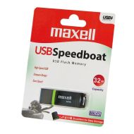 USB памет MAXELL Speedboat, 32GB USB 3.1 черна