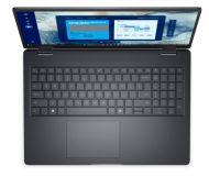 Лаптоп Dell Pro 16 PC16250, Intel 5 120U (10 cores, up to 5.0 GHz), 16" FHD+(1920x1200) 300nits AG, 16 GB: 1x16 GB, DDR5, 5600 MT/s, 512 GB SSD, Intel Graphics, FHD HDR IR Cam and Mic, Wi-Fi 6E, FPR, Backlit Kb, Win11 Pro, Magnetite, 3Y PS
