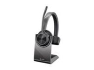 HP Poly Voyager 4310 UC Monaural Headset +BT700 USB-A Adapter +Charging Stand