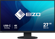 Монитор EIZO ColorEdge EV2740S-BK, 27'', 3140x2160, IPS, USB-C, DP, HDMI, 4xUSB-A, Черен