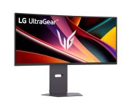 Монитор LG 34G600A-B, 34", UltraGear 21:9 Curved, VA, 1ms MBR, 5ms, WQHD (3440x1440), 160Hz, HDR 10, 4000:1, 300cd/m2, sRGB 99%, Free-sync, NVIDIA G-SYNC Compatible, VRR, HDMI, DP, Speakers 5Wx2, LG Switch, Height, Swivel, Tilt, Black