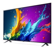 Телевизор LG 65QNED80T3A, 65" 4K QNED HDR Smart TV, 3840x2160, DVB-T2/C/S2, Alpha 5 AI 4K Gen7, HDR 10 PRO, webOS 24 ThinQ, 4K Upscaling, WiFi 5, Voice Controll, Bluetooth 5.1, AirPlay 2, LAN, CI, HDMI, SPDIF, 2 pole Stand , Silver
