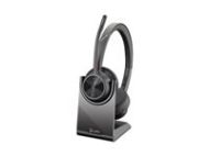 HP Poly Voyager 4320 Microsoft Teams Certified Headset +BT700 dongle +Charging Stand SmartBuy