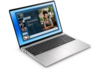 Лаптоп Dell 16 DC16251, Intel Core 7 150U (10 cores, up to 5.4 GHz), 16.0" FHD+(1920x1200) AG 300nits, 16GB, 2x8GB, DDR5, 5200 MT/s, 512GB M.2 PCIe, Intel Graphics, Cam, FPR, Wi-Fi 6E, Backlit Kb, Win 11 Pro, Silver,Aluminium, 3Y PS