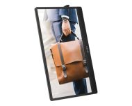 Монитор MSI PRO MP161 E2, Portable Monitor, 15.6" FHD IPS, Ultra Slim Design 1.08 cm, Connect with Smartphone, Display Kit app, MSI EyesErgo, Built-in Ergo Fold-out Kickstand, Built-in Speakers 2x 1.5W, 2x USB Type-C (DP 1.2a, 15W PD), mini HDMI, 4ms, 0.7