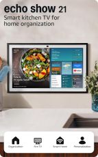 Amazon Echo Show 15 Smart 15.6" FHD +  Fire TV , Alexa, дисплей за визуализация, черен, gen 2