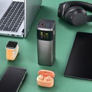 HAMA Външна батерия „High Power“, 200 W, 24000 mAh, 2x USB-C, USB-A, бързо зареждане