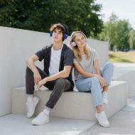 HAMA Слушалки с микрофон "Freedom Lit III"  Bluetooth, On-Ear ,  розови