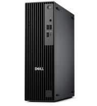 Настолен компютър Dell Pro Slim QCS1250, Intel Core Ultra 5 235 (13 TOPS NPU, 14 cores, up to 5.0GHz), 16GB: 1 x 16GB, DDR5, up to 5600 MT/s, 512GB SSD, Integrated Graphics, Wi-Fi 6E, Bulgarian Keyboard&Mouse, 180W, Ubuntu, 3Y PS