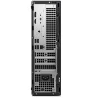 Настолен компютър Dell Pro Slim QCS1255, AMD Ryzen 5 8600G (16 TOPS NPU, 6 cores, up to 5.0GHz), 16 GB: 1 x 16 GB, DDR5, up to 4800 MT/s, 512GB SSD, Integrated Graphics, Wi-Fi 6, Bulgarian Keyboard&Mouse, 180W, Ubuntu, 3Y PS