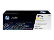 HP 305A original LaserJet Toner cartridge CE412A yellow standard capacity 2.600 pages