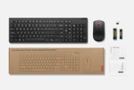 Комплект Lenovo Essential Wireless Combo Keyboard & Mouse Gen2 Black-Bulgarian