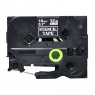 Консуматив Brother STE-141 Black Stamp Stencil Cassette Tape 18mm x 3m