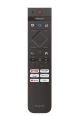 Телевизор Philips 50PUS8510/12, 50" 4K Ultra HD QLED, 3840x2160p, DVB-T/T2/T2-HD/C/S/S2, 60Hz, Ambilight 3, Pixel Precise UHD, 90% DCI, HDR+, Titan OS, Dolby Atmos, Dolby Digital, VRR, 3*HDMI, 2*USB, 802.11ac, 20W RMS, Black