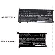 Батерия  за лаптоп DELL G3 15, G5 15 5587, INS 15PD-1863BL, Latitude 15 3590, 33YDH, W7NKD, LiIon 15.2V  3400mAh CAMERON SINO