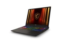 Лаптоп MSI Vector 16 HX AI A2XWHG, Intel Core Ultra 7 255HX (20C/20T, up to 5.2GHz, 30MB), NVIDIA GeForce RTX 5070 Ti 12GB GDDR7 992 AI TOPS, 16" QHD+(2560x1600), 240Hz, IPS-level, 16GB DDR5 6400, 1TB PCIe Gen4x4 SSD, Wi-Fi 6E, BT 5.4, 24 Zone RGB Kbd, NO