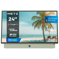 METZ Портативен телевизор 24MPE7200Z 24" LED FHD(1920x1080) GoogleTV, HDR10, зелен