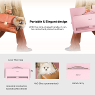 METZ Портативен телевизор 24MPE7300Z 24" LED FHD(1920x1080) GoogleTV, HDR10, розов