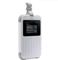 Аксесоар Acer Wi-Fi 5G Mobile Hotspot with Nano SIM (4FF), eSIM with up to 10 profiles, up to 20 connected devices using 6GHz, battery  8000mAh up to 28 hours high definition video streaming, 2.4'' Touchscreen with NFC, IP68 and MIL-STD-810