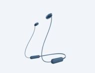 Слушалки Sony Headset WI-C100, blue
